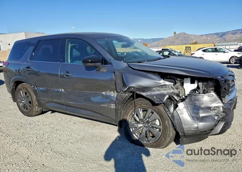 2025 Nissan Pathfinder S z USA, uszkodzony, nr VIN 5N1DR3AA0SC296540